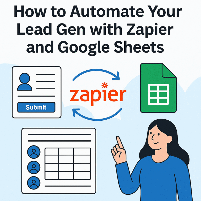How to Automate Your Lead Gen with Zapier and Google Sheets